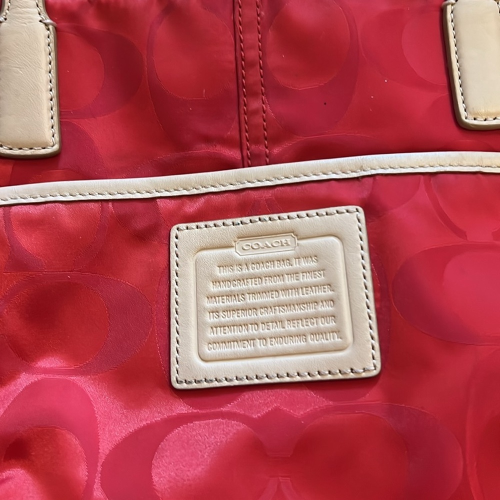Coach legacy weekend tote bag F1376-24862 - Picture 3 of 9
